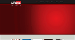 Desktop Screenshot of alfamix.com.br
